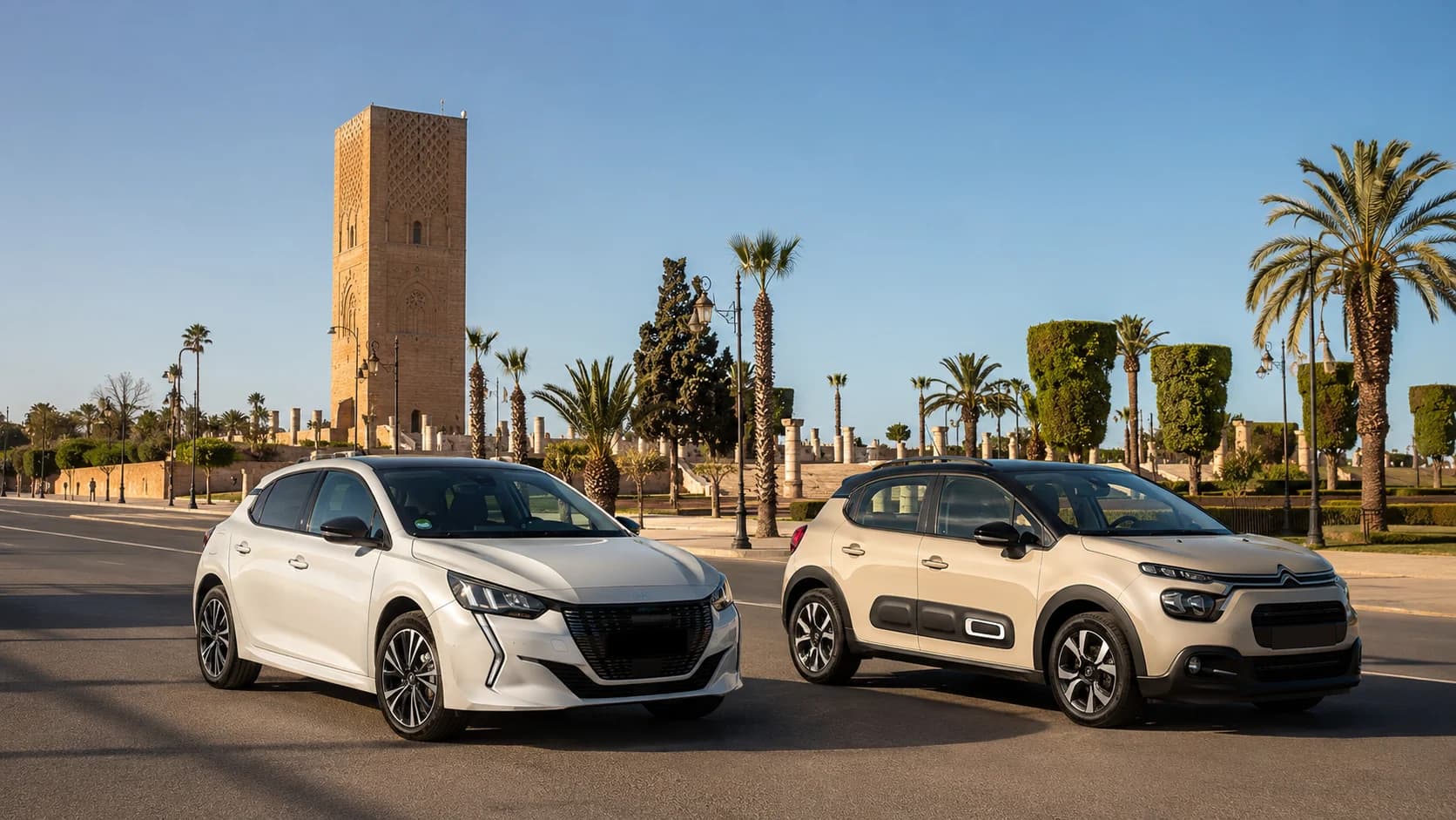 Peugeot oder Citroën in Rabat mieten: Französische Autos im Vergleich