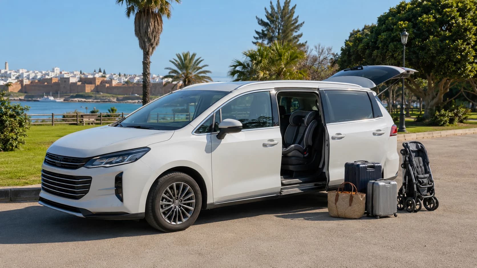 Gezinsuitjes in Rabat met de auto: Een kindvriendelijke route