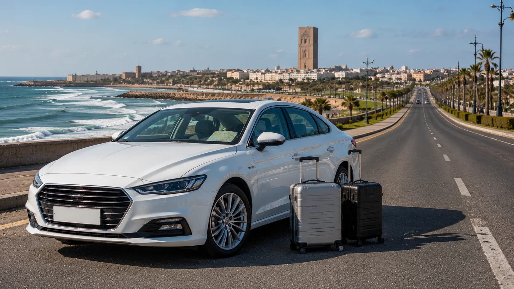 Autohuur met één enkele reis vanuit Rabat: Hoe het werkt & de beste routes