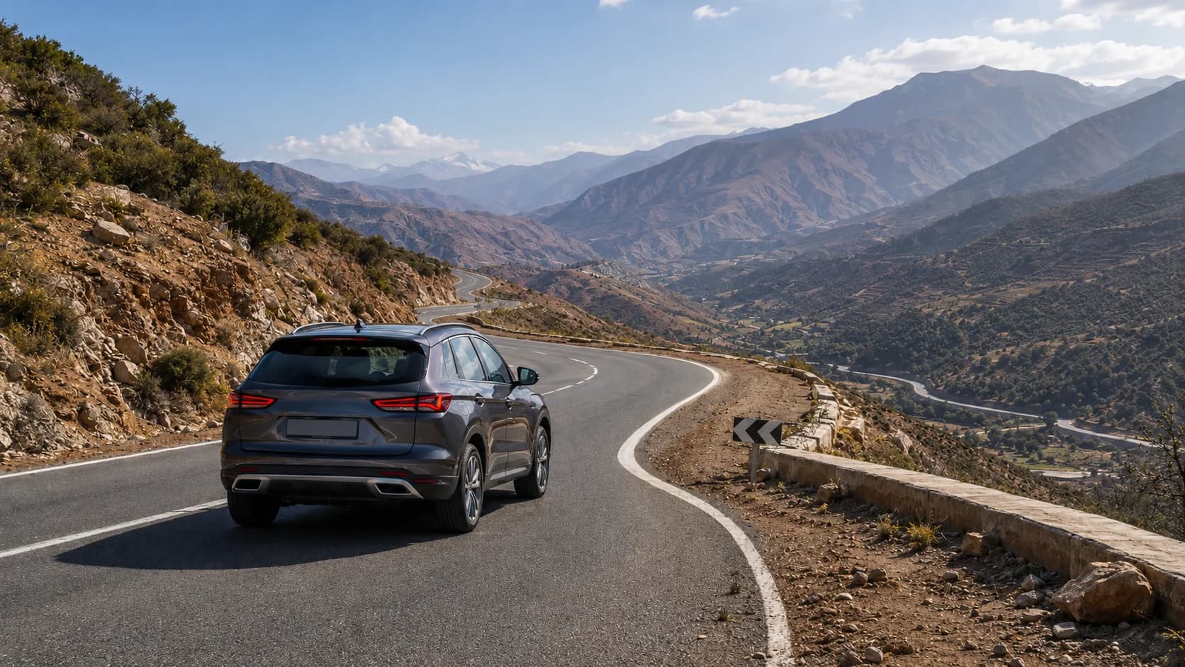 Driving From Rabat to Atlas Mountains: What Changes on Roads?